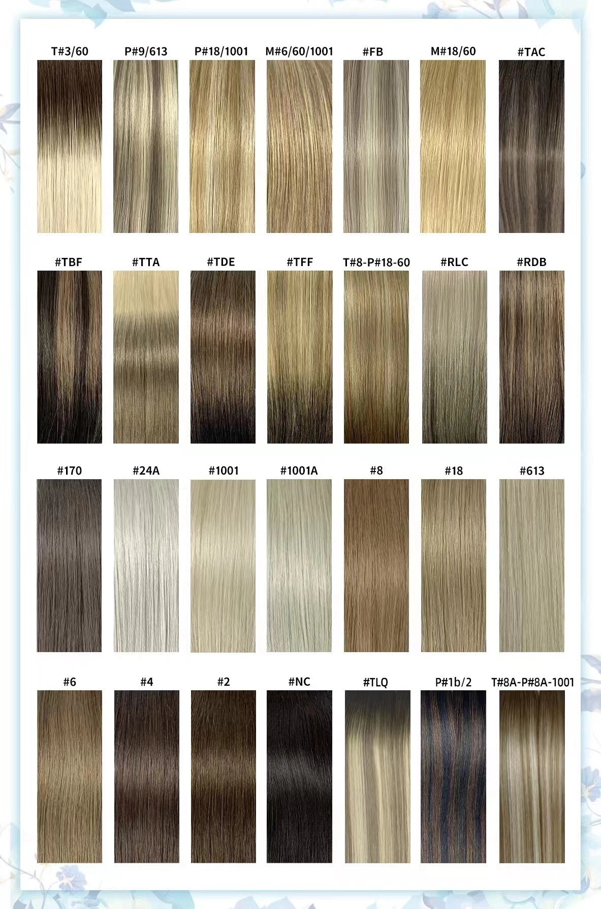 Browm ombre ash blonde Genius weft.webp